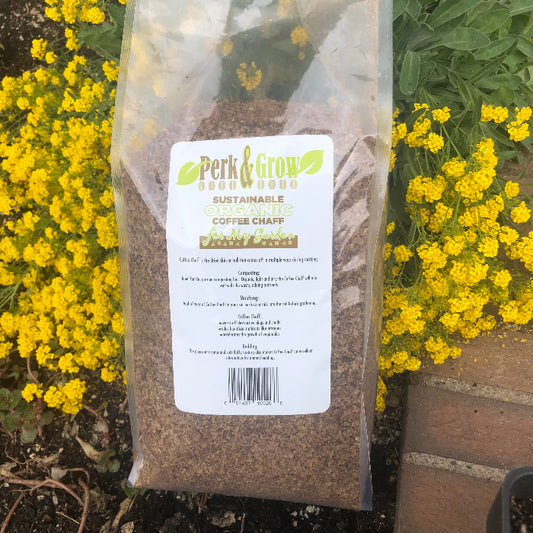 SUSTAINABLE COFFEE CHAFF FOR YOUR GARDEN